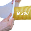 20 m di drenaggio filtro di scarico copertura calza per tubo drenaggio DN 200