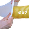 Drain pipe DN80 filter sleeve sock kit - 1m